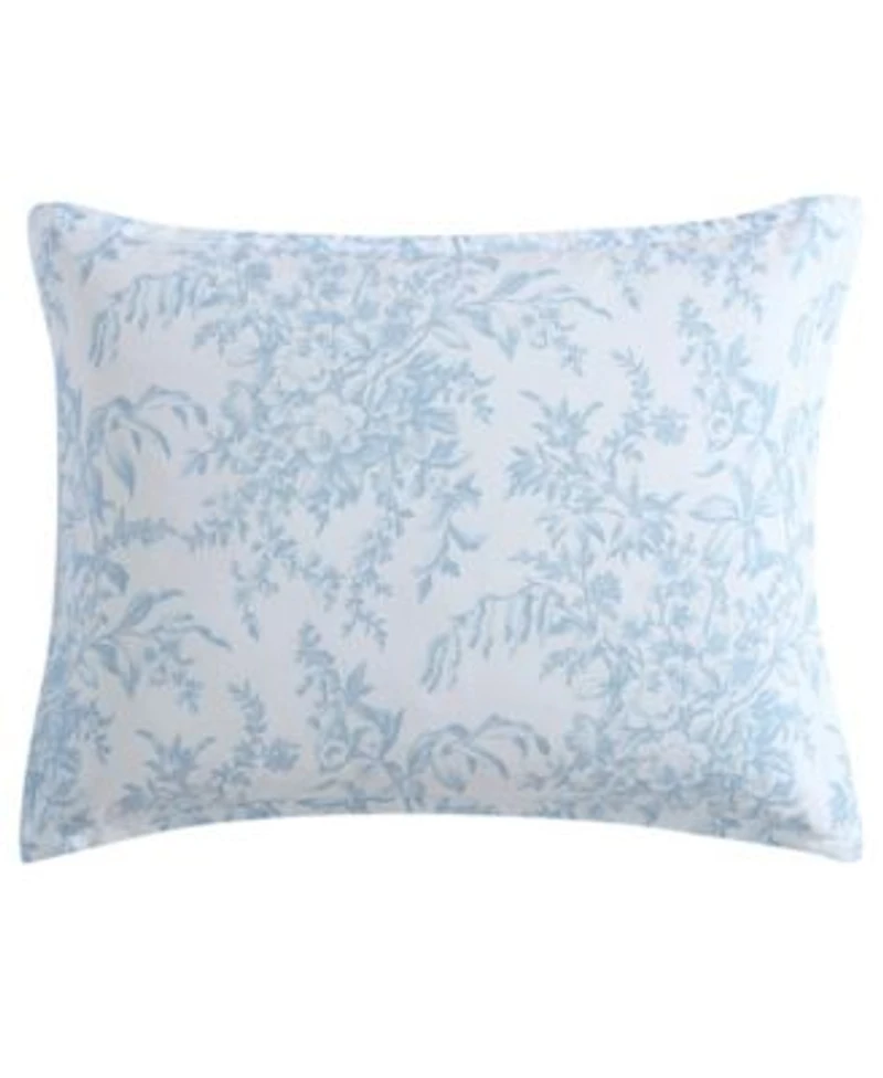 Laura Ashley Bedford Cotton Reversible Comforter Set