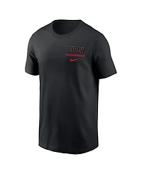 Men's Nike Black Cincinnati Reds 2023 City Connect Double T-shirt
