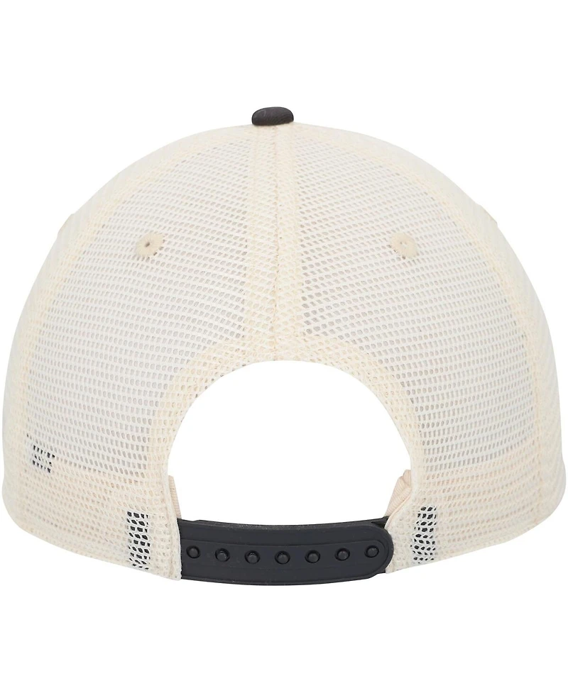 Men's Colosseum Charcoal Kansas State Wildcats Objection Snapback Hat