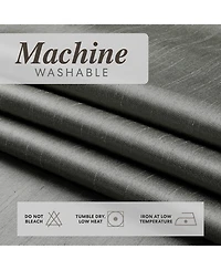 Kate Aurora Home Living 2 Piece Lightweight Basic Sheer Grommet Top Curtain Panels