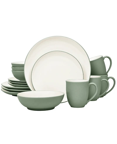 Noritake Colorwave Coupe 16 Pc. Dinnerware Set, Service for 4