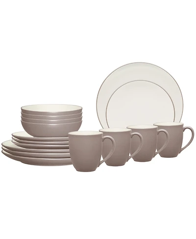 Noritake Colorwave Coupe 16 Pc. Dinnerware Set, Service for 4