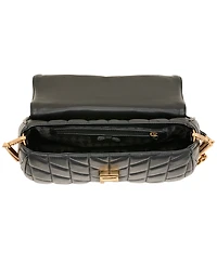 Karl Lagerfeld Paris Lafayette Small Leather Satchel