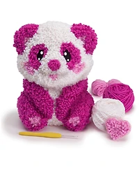 Playmonster LatchSets Yarnimals Panda Toy