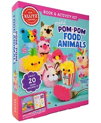 Klutz Mini Pom-Pom Food Animals Set