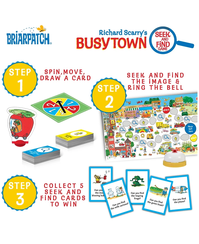 Briarpatch Richard Scarry's Busytown Seek and Find Game