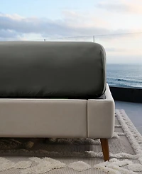 Cariloha Resort 4-Piece Sateen Sheet Set | Ocean Mist Split King Viscose Material Thermal-Regulating, Extra Soft Cooling Sheets