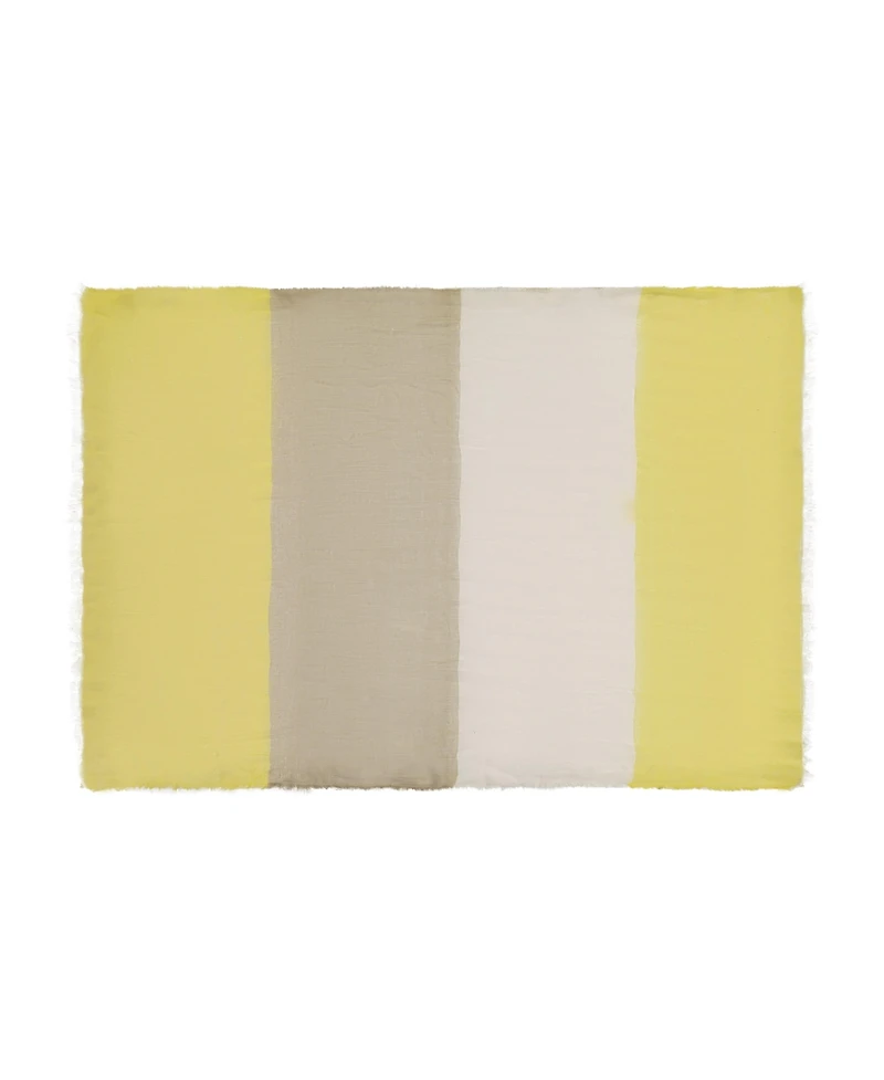 Laundry by Shelli Segal Color Block Stripe Scarf
