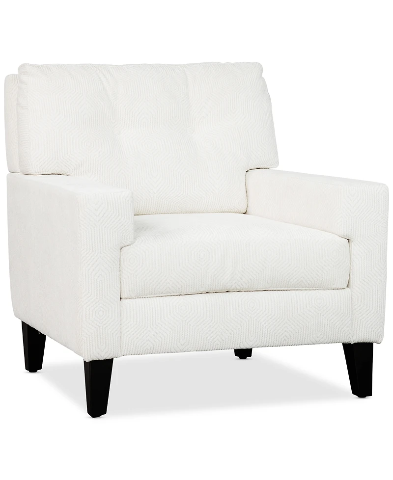 Michary Fabric Track Arm Chair, Created for Macy's