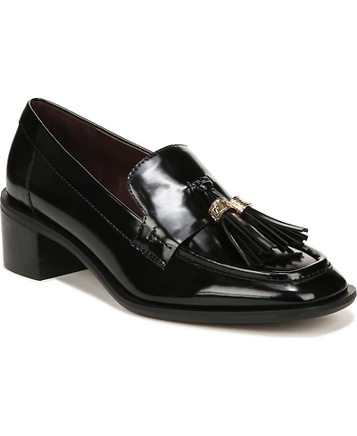 Franco Sarto Women's Donna Block Heel Tassel Loafers