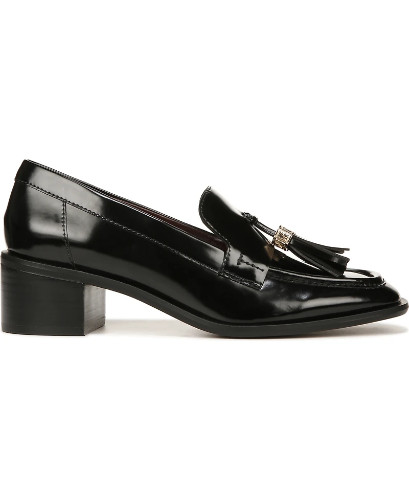 Franco Sarto Women's Donna Block Heel Tassel Loafers