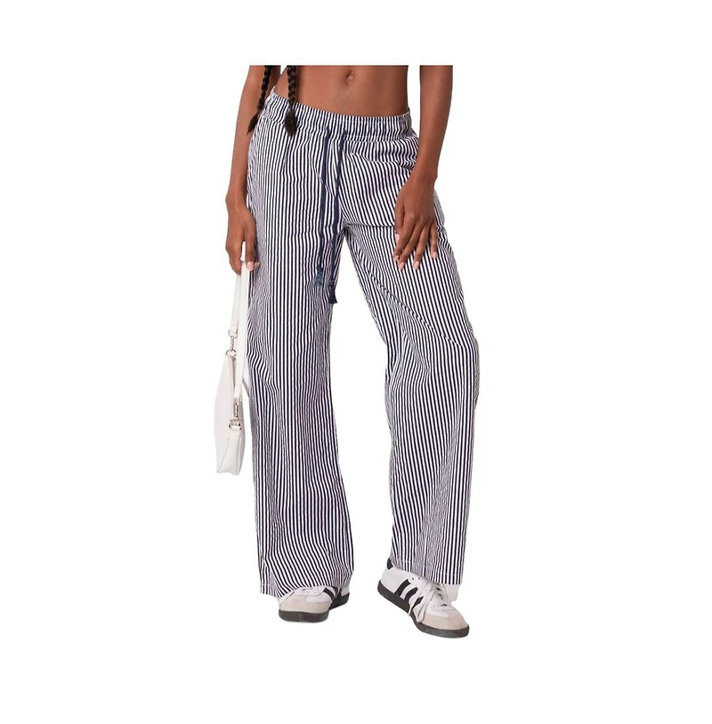 Edikted Women's Seaside Striped Pants