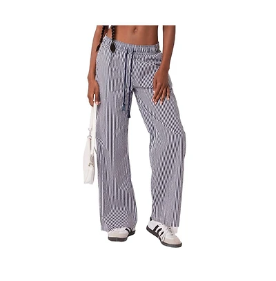Edikted Women's Seaside Striped Pants