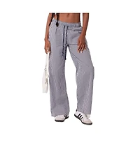 Edikted Women's Seaside Striped Pants