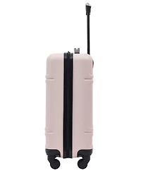 Travelers Club Skyline Collection 20" Rolling Carry-On with 360 Degree 4-Wheel System