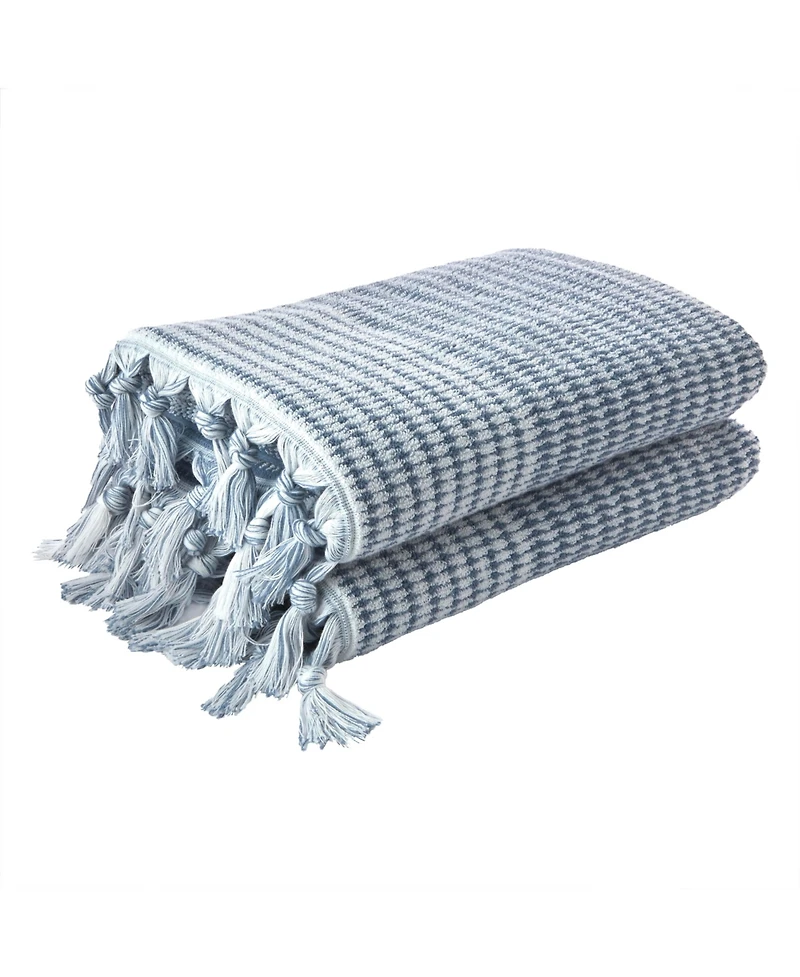 Skl Home Long Borough Turkish Cotton Bath Towel, 54" x 28"