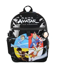 Nickelodeon Avatar The Last Airbender Characters Aang Zuko Katara Sokka 5 Pc Backpack Lunchbox Icepack Water Bottle