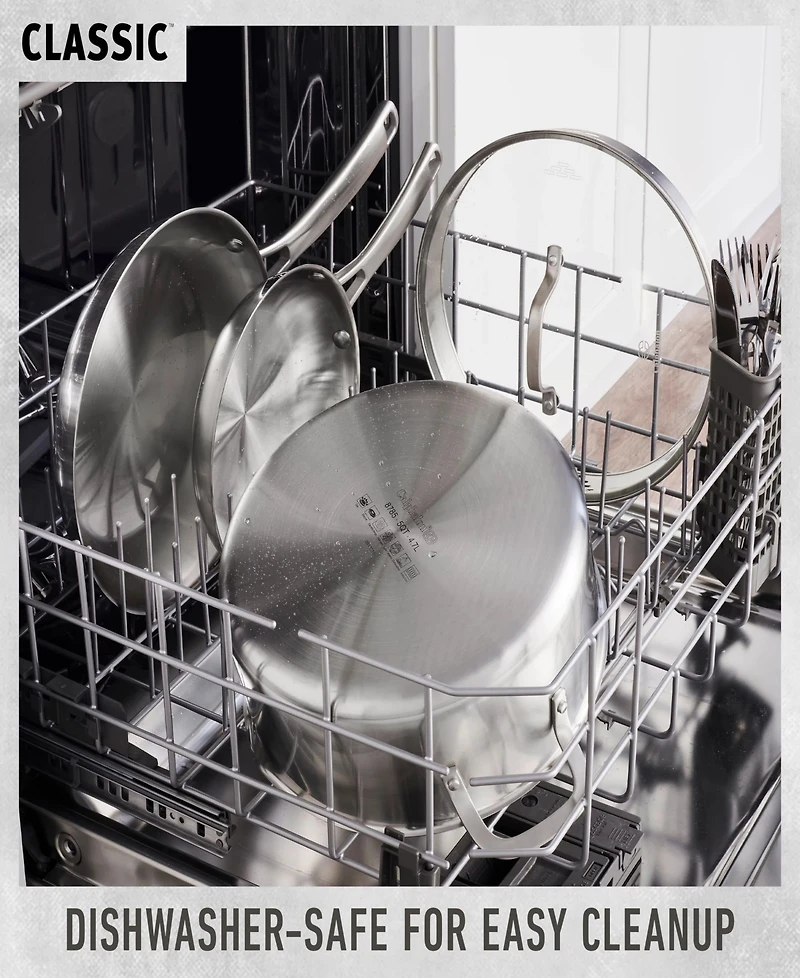 Calphalon Classic Stainless Steel 3.5 Qt. Covered Saucepan