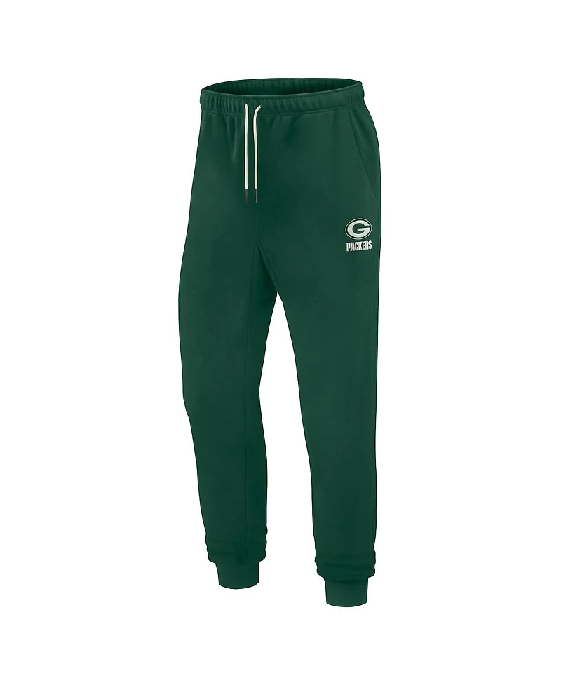 Men's and Women's Fanatics Signature Green Green Bay Packers Super Soft Fleece Jogger