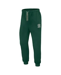 Men's and Women's Fanatics Signature Green Green Bay Packers Super Soft Fleece Jogger