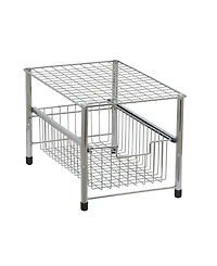 Household Essentials Single Basket Sliding Cabinet Organizer