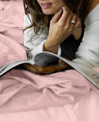 Pillow Gal Luxe Soft Smooth 3 Piece Duvet Cover Set