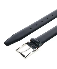 Trafalgar Men's Broderick 32mm Leather Dress Belt – Full Grain Leather, Classic Square Buckle