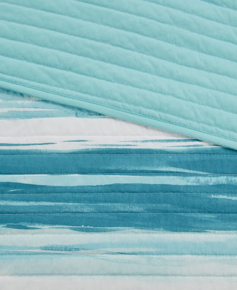 Madison Park Marina Printed 6 Piece Quilt Set