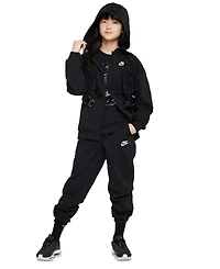 Nike Sportswear Girls' Club Fleece Oversized Full-Zip Hoodie