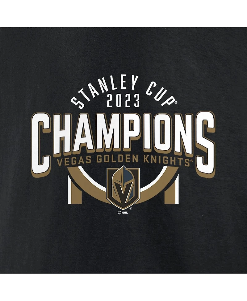 Men's Fanatics Black Vegas Golden Knights 2023 Stanley Cup Champions Banner Pullover Hoodie