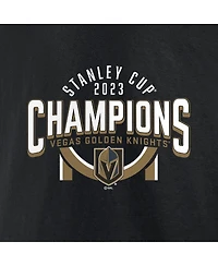 Men's Fanatics Black Vegas Golden Knights 2023 Stanley Cup Champions Banner Pullover Hoodie