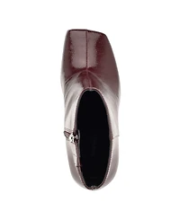 Nine West Women's Spice Square Toe Block Heel Dress Booties