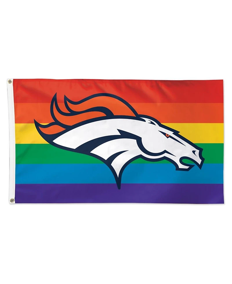 Wincraft Denver Broncos 3' x 5' Pride 1-Sided Deluxe Flag