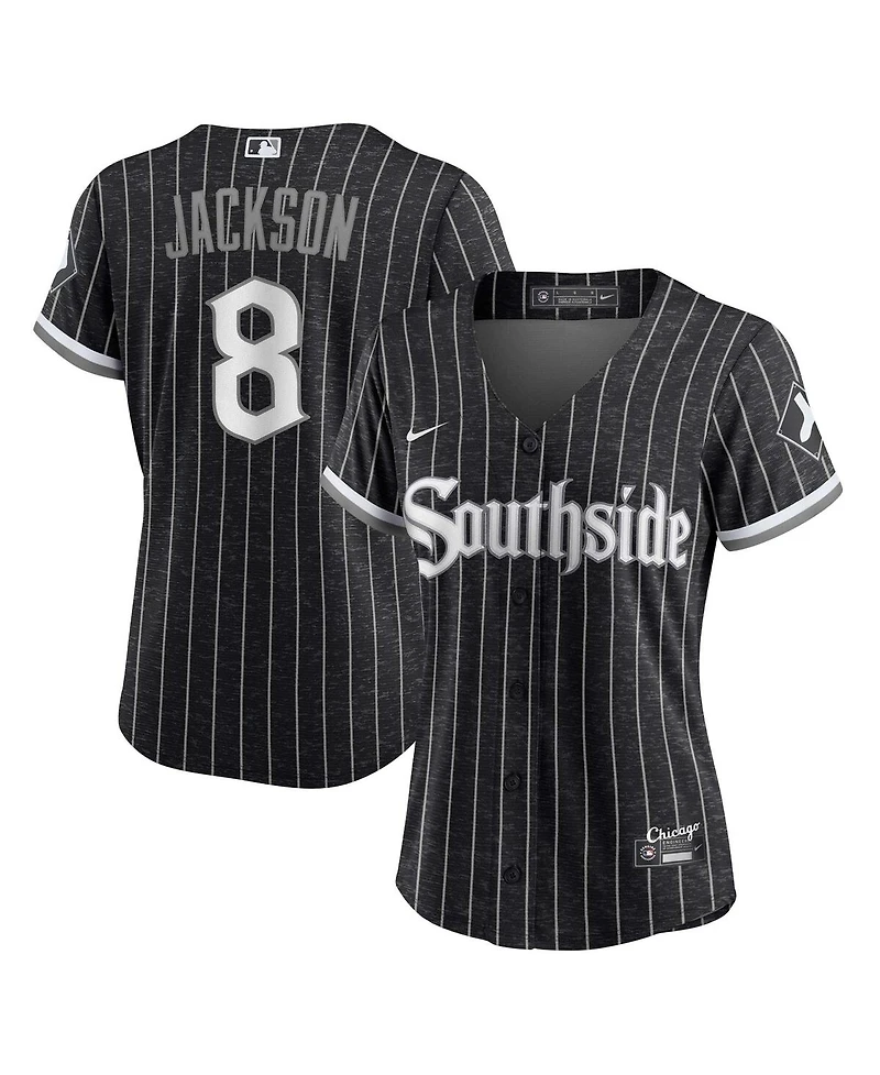 Women's Nike Bo Jackson Black Chicago White Sox City Connect Replica Jersey Player