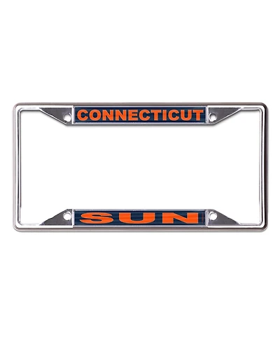 Wincraft Connecticut Sun Metal Laser Cut License Plate Frame