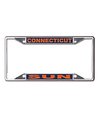 Wincraft Connecticut Sun Metal Laser Cut License Plate Frame