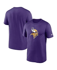 Men's Nike Purple Minnesota Vikings Legend Logo Performance T-shirt