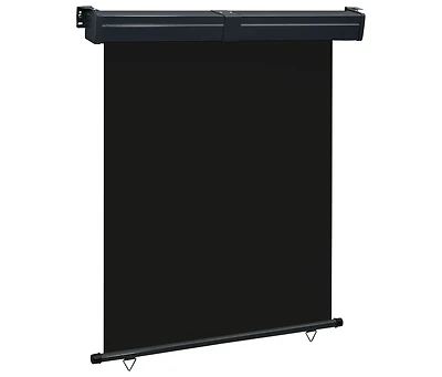 48424 Balcony Side Awning 57.1"x98.4" Black