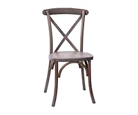Bardstown X-Back Bistro Style Wooden High Back Dining Chair