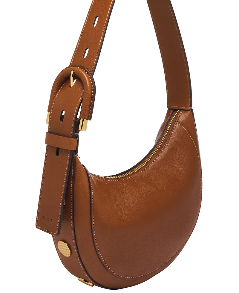 Fossil Harwell Leather Crescent Bag