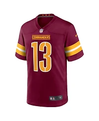 Men's Nike Emmanuel Forbes Burgundy Washington Commanders 2023 Nfl Draft First Round Pick Game Jersey