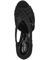 Easy Street Women's Oceana Peep Toe Pumps