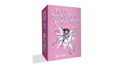 The Big Sparkly Box of Unicorn Magic- Phoebe and Her Unicorn Box Set Volume 1-4 by Dana Simpson