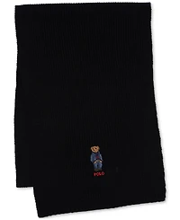 Polo Ralph Lauren Men's Solid Denim Bear Scarf