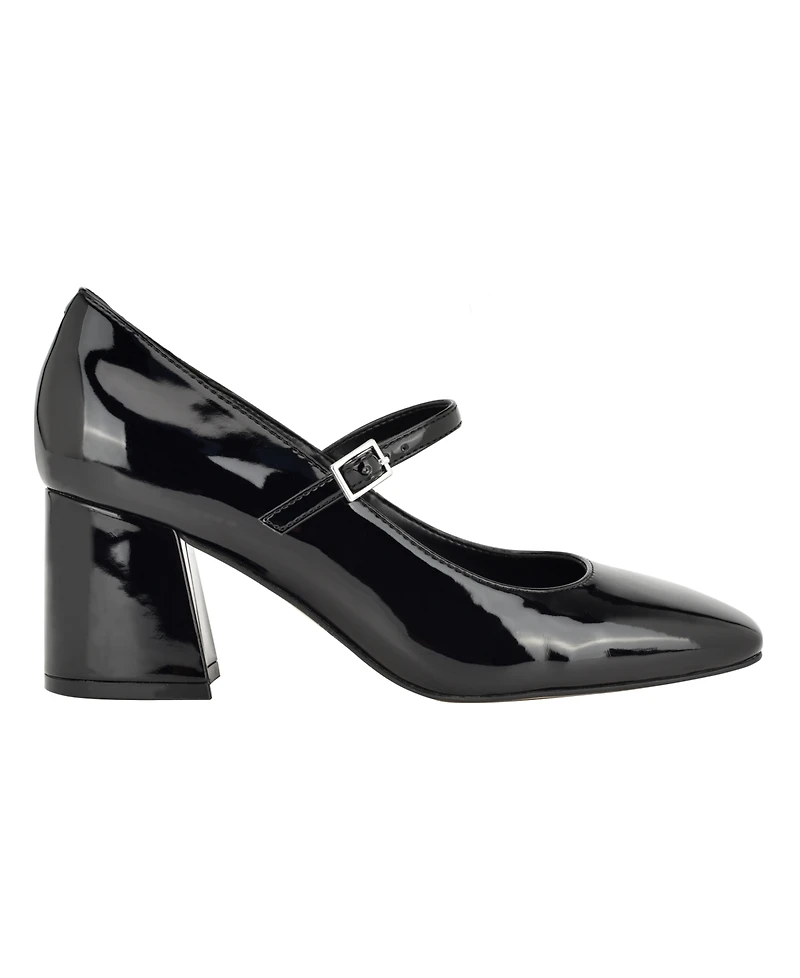 Calvin Klein Women's Jatlee Mary Jane Block Heel Pumps