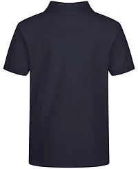 Nautica Husky Boys Uniform Stretch Double Pique Polo