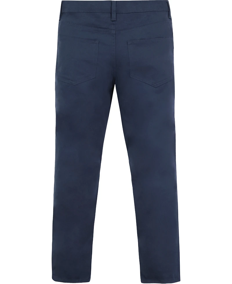 Big Boys Uniform 5 Pocket Stretch Twill Pant with Reinforced Knees
