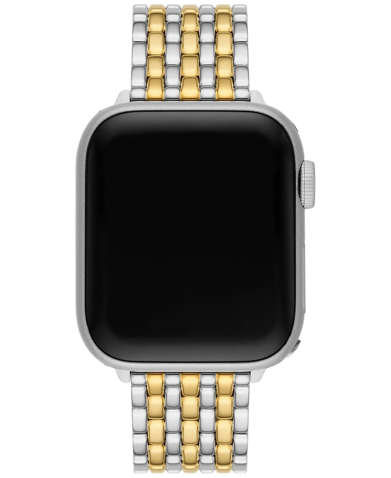 Tory Burch Two-Tone Stainless Steel Bracelet For Apple Watch 38mm-45mm