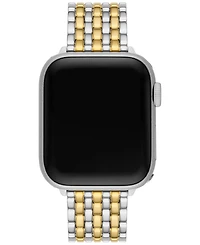 Tory Burch Two-Tone Stainless Steel Bracelet For Apple Watch 38mm-45mm