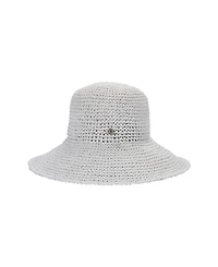 Kate spade new york Women's Solid Crochet Crushable Cloche